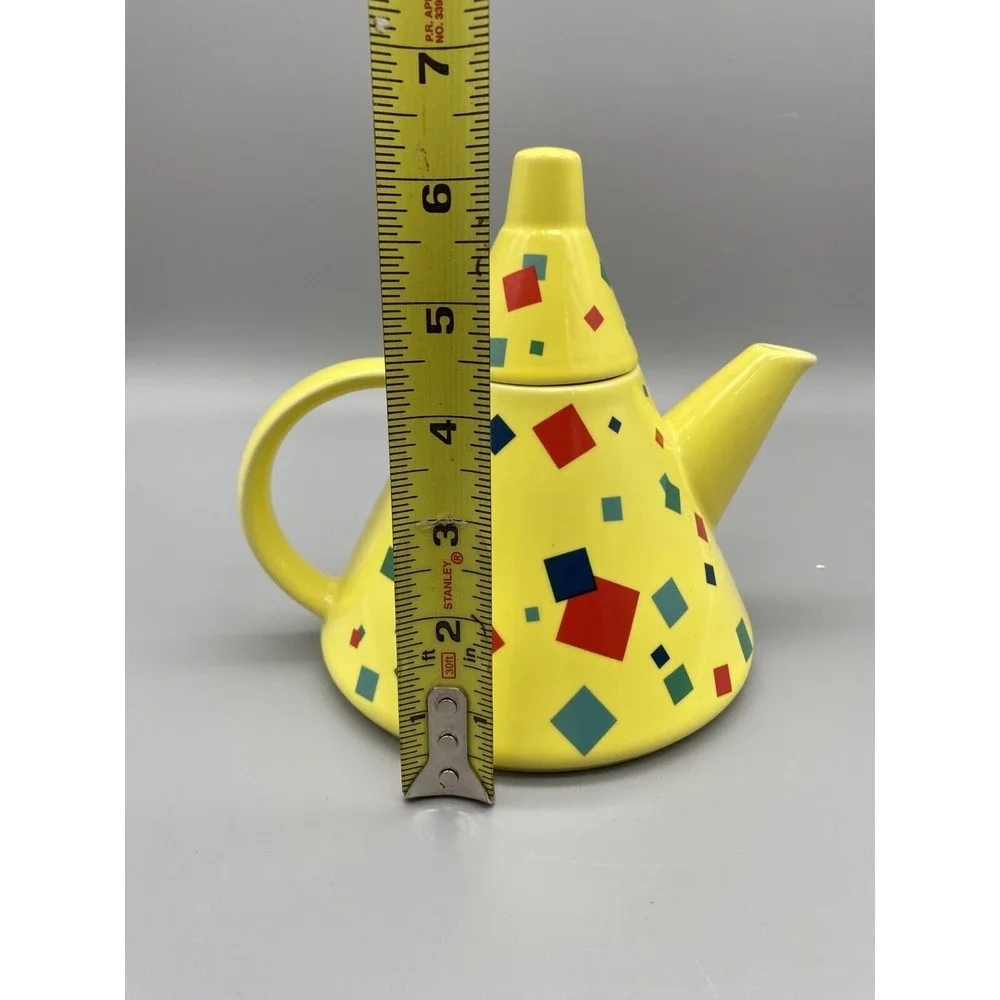 Toscany Collection Memphis Mid Century Postmodern Teapot‎ Made in Japan RARE